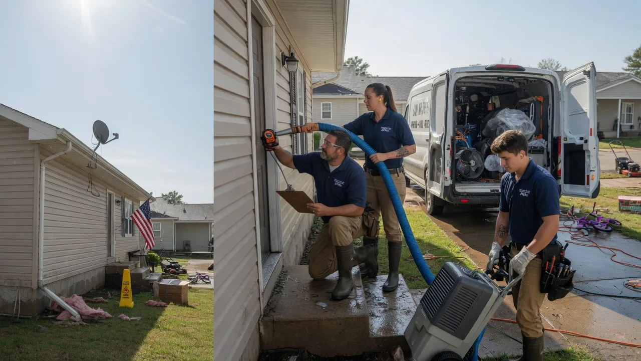 Ceiling Water Damage Restoration in Sacred Heart, MN near me